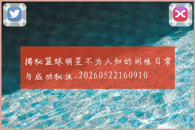 揭秘篮球明星不为人知的训练日常与成功秘诀_20260522160910